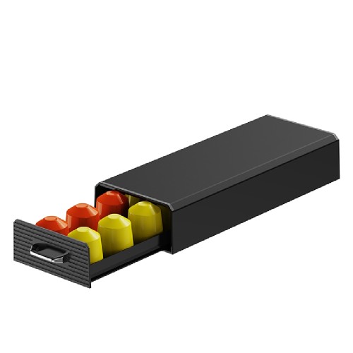 ΔΙΣΚΟΣ ΣΕΡΒΙΡΙΣΜΑΤΟΣ LIFE ESPRESSO TRAY 2 MINI (221-0487) ΜΕ ΣΥΡΤΑΡΙ ΑΠΟΘΗΚΕΥΣΗΣ ΓΙΑ NESPRESSO ΚΑΨΟΥΛΕΣ